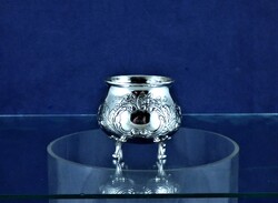 Charming, antique, silver sugar bowl, German, ca. 1890!!!