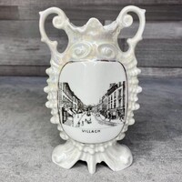 Victoria Austria barokk stílusú porcelán dísz váza