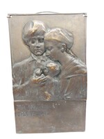 Sződy Szilárd bronz relief pár,24 x 14,5 cm-es alkotás. 7940