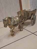 Extrém Nagy Lovas Szekér. 40cm hosszú és 5,9kg.