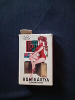 Retro pin up vintage kártya