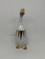 Hollóházi porcelán garden liba!