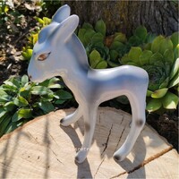 Csacsi szamár porcelán figura