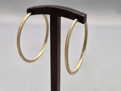 14 K arany karika fülbevaló 1,58 g