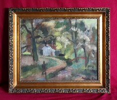 Molnár Róza (1900 - 1977) : Hazafelé