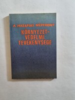 Környezetvédelem és társadalom: A hazafias népfront környezetvédelmi tevékenysége