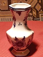 KÉZZEL FESTETT HOLLAND PORCELÁN VÁZA (G17)