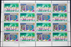 KAk768-9 / Kanada 1980 Az "O Canada" nemzeti dal 100. évfordulója kisív postatiszta