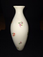 Aquincum Budapest 17 cm- es kézzel festett porcelán váza