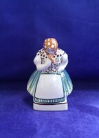 Gorka Géza(1894-1971): Kis Erzsi. Mázas kerámia. Ritka!