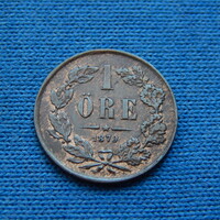 SVÉDORSZÁG  1 Öre  1870