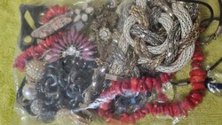 Hatalmas ékszer csomag bizsu új és régi 540g