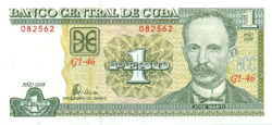 KUBA 2008 1 peso UNC