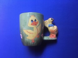 Kacsa mintás kerámia bögre