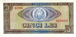 Románia 5 Lei 1966 UNC