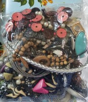 Hatalmas ékszer csomag régi bizsu 330g