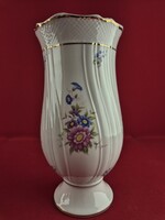Hollóházi Hajnalka mintás 24 cm-es talpas váza