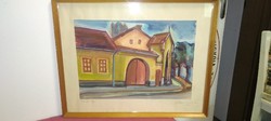 Akvarell Brankovics Éva