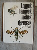 Szép régi Búvár Zsebkönyv: Legyek, hangyák, méhek, darazsak (1974)