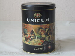 ZWACK UNICUM fém doboz