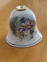 Nagy Könitz Német porcelán csengő, igényes szép darab.
