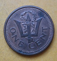 Barbados 1 cent 2001 (P44)