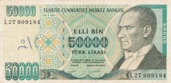 50.000   Líra  1970      Törökország