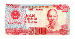 Vietnam 500 Dong Bankjegy 1988 P101a