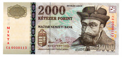 2000 Forint Bankjegy 2003 MINTA UNC