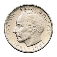 Bartók Béla emlékév 50 Forint 1961 Proof