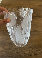 Mikasa Tulipános kristály váza