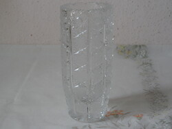 Kristály váza ( 16 cm. )
