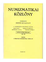 Numizmatikai Közlöny 88-89. évfolyam 1989-1990