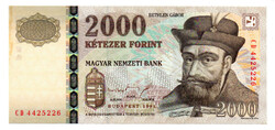 2000 Forint Bankjegy 1998 CD aUNC