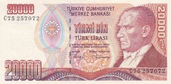 20.000   Líra  1970      Törökország