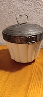 Vintage kuglóf puding forma