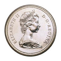 Kanada ezüst 1 Dollár 1974 Winnipeg 23,28g Ag500