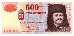 500 Forint Bankjegy 1998 EA UNC