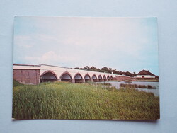 Képeslap (66) - Hortobágy - Kilenclyukú-híd 1970-es évek - (Foto: Csobaji Előd)