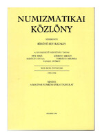 Numizmatikai Közlöny 92-93 évfolyam 1993-1994