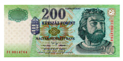 200 Forint Bankjegy 2002 FC gEF-aUNC