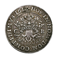 Brassó 1/2 Tallér 1612 C-B 19.század RESCH