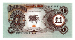Biafra 1 Font Bankjegy 1968-69 P5a