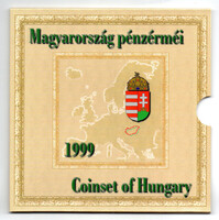 Magyarország pénzérméi forgalmi sor 1999 BU, 75 éves a MNB