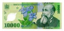 Románia 10000 Lei Bankjegy 2000 P112a