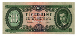 10 Forint Bankjegy 1949 EF