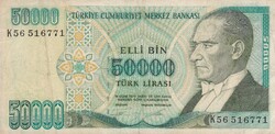 50.000   Líra  1970      Törökország