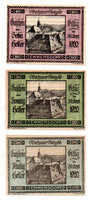 Ausztria Notgeld Wachau-Emmersdorf 10-20-50 Heller 1920