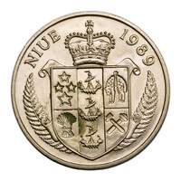 Niue II. Ezsébet 5 Dollár 1989 Davis Kupa