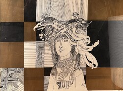 Szász Endre litográfia